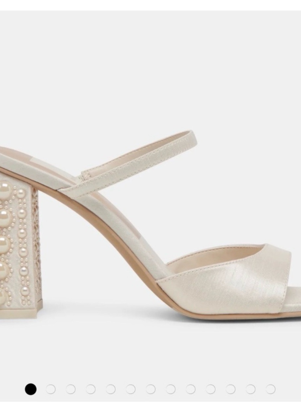 Dolce vita jemmy pearl block heel